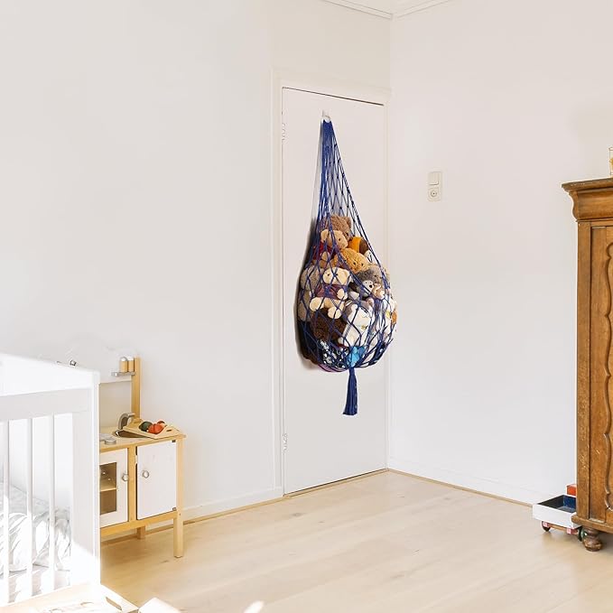 Novel Stuffed Animal Hammock Corner Hanging Net