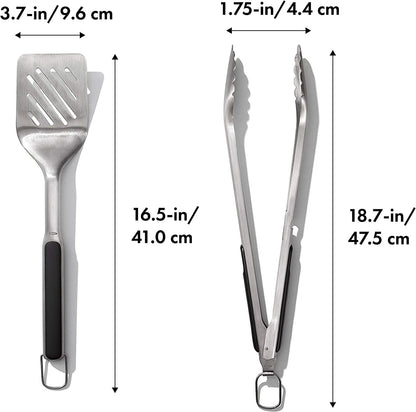 OXO Good Grips Grilling Turner and Tongs Set