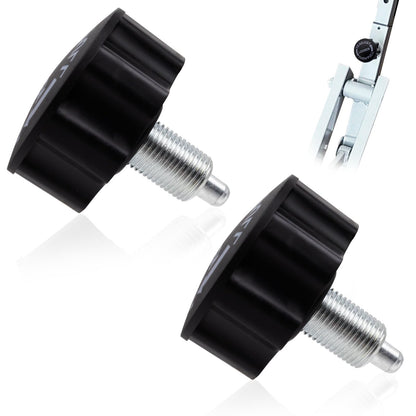 Niuohoy M16 Pull Pin Knob 2PCS Spring Adjustment Fitness Pop-up Knob Exercise Bike Replacement Parts for Fitness Equipment (Large)