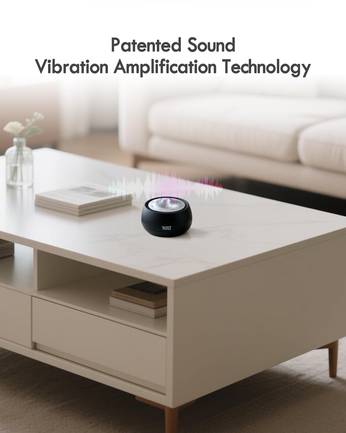Portable Electronic Tibetan Singing Bowl, 8 Healing Frequencies (369-963Hz), Auto/Manual Mode, Vibration & Timer - USB-C Rechargeable Meditation Device for Yoga, Relaxation, Reiki, Best Gift Choice