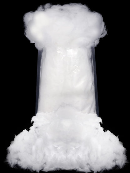 Riakrum Fake Snow Decor Fiber Artificial Snow Cotton Snow Fluffy Indoor Decoration for Winter Mantle Christmas Decoration(60 g)