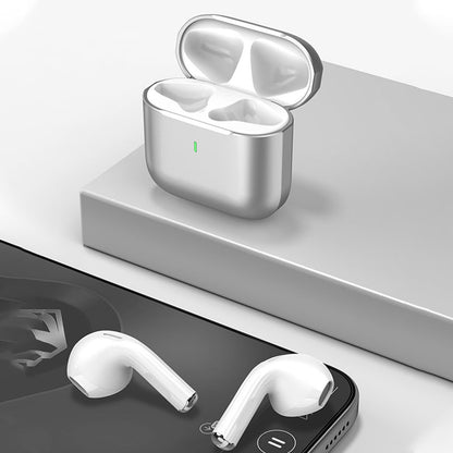 Biyoso 5.4 Earbuds Bluetooth Earphone, Dul-Channel with USB-C Charging Case HiFi Stereo, Sound in-Ear Earphones, Touch Control Ear Auto Pairing Headphones for Apple AirPods