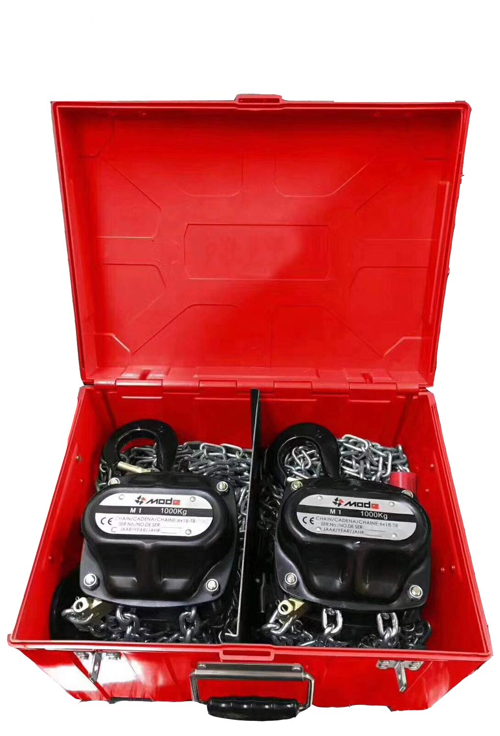 Mode Manual Hand Lifting Chain Block Hoist 2 Pieces 1TON 2200LBS Capacity with 30ft. Chain¡