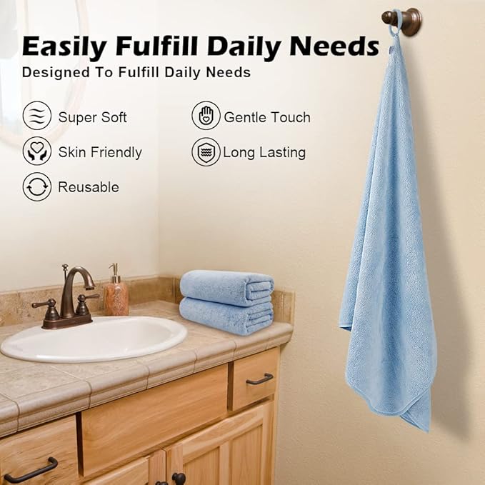 Orighty Bath Towels Pack of 4
