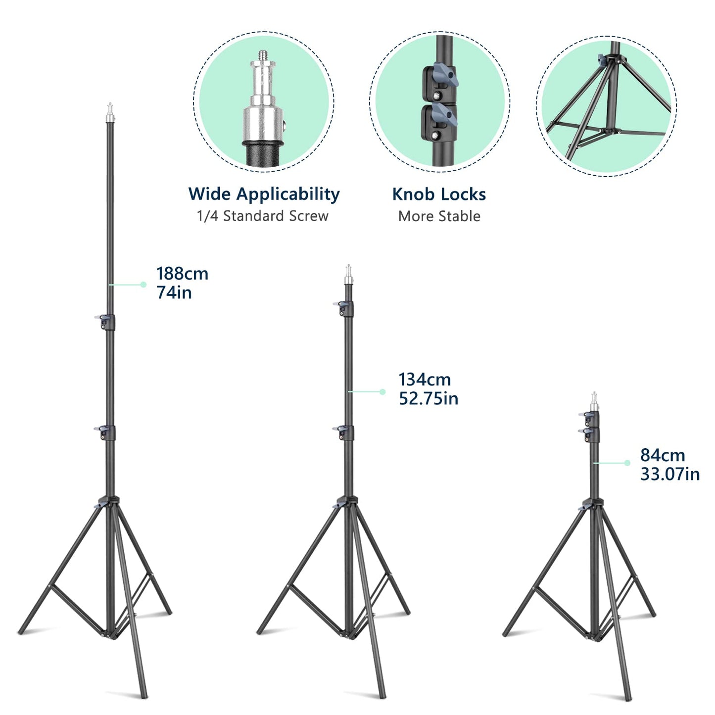 Torjim Softbox Photography Lighting Kit, 2Pcs 27" x 27" Professional Soft Box | 3000K-7500K 85W LED Bulbs with Remote, Photography Continuous Lighting Kit for Studio Lights, Portrait, Video Recording