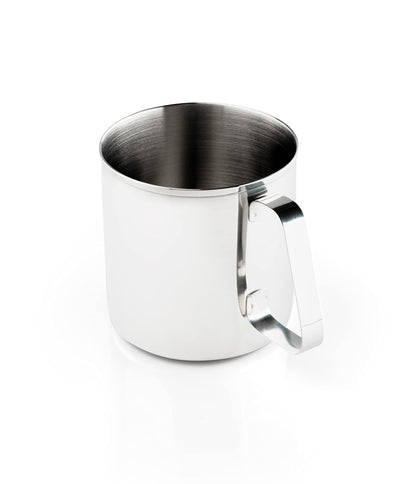 GSI Outdoors Ultra-Durable, Rustproof, Fireproof Glacier Stainless Steel 14 fl. oz. Cup for Backpacking and Camping (Pack of 12)