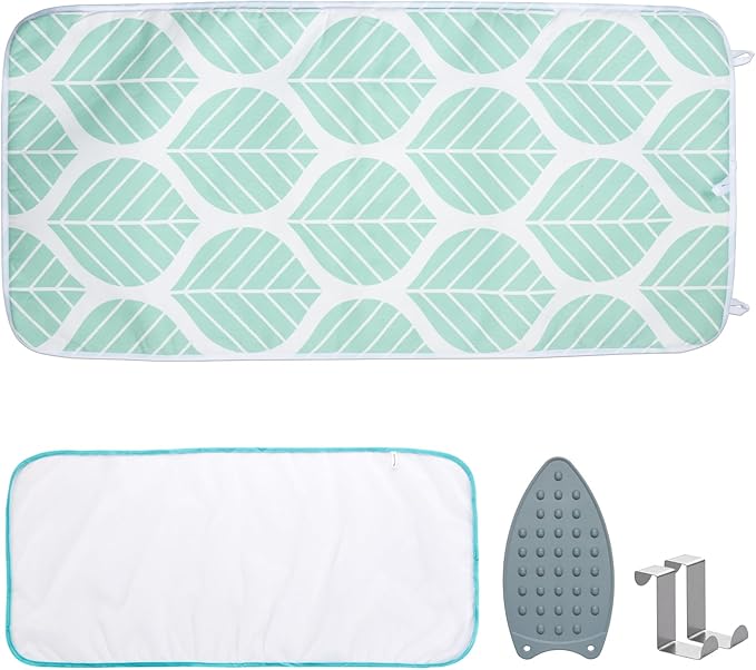 Seiritex Ironing Mat, Portable Ironing Pad 39.4 x 18.9 inch Table Top Iron