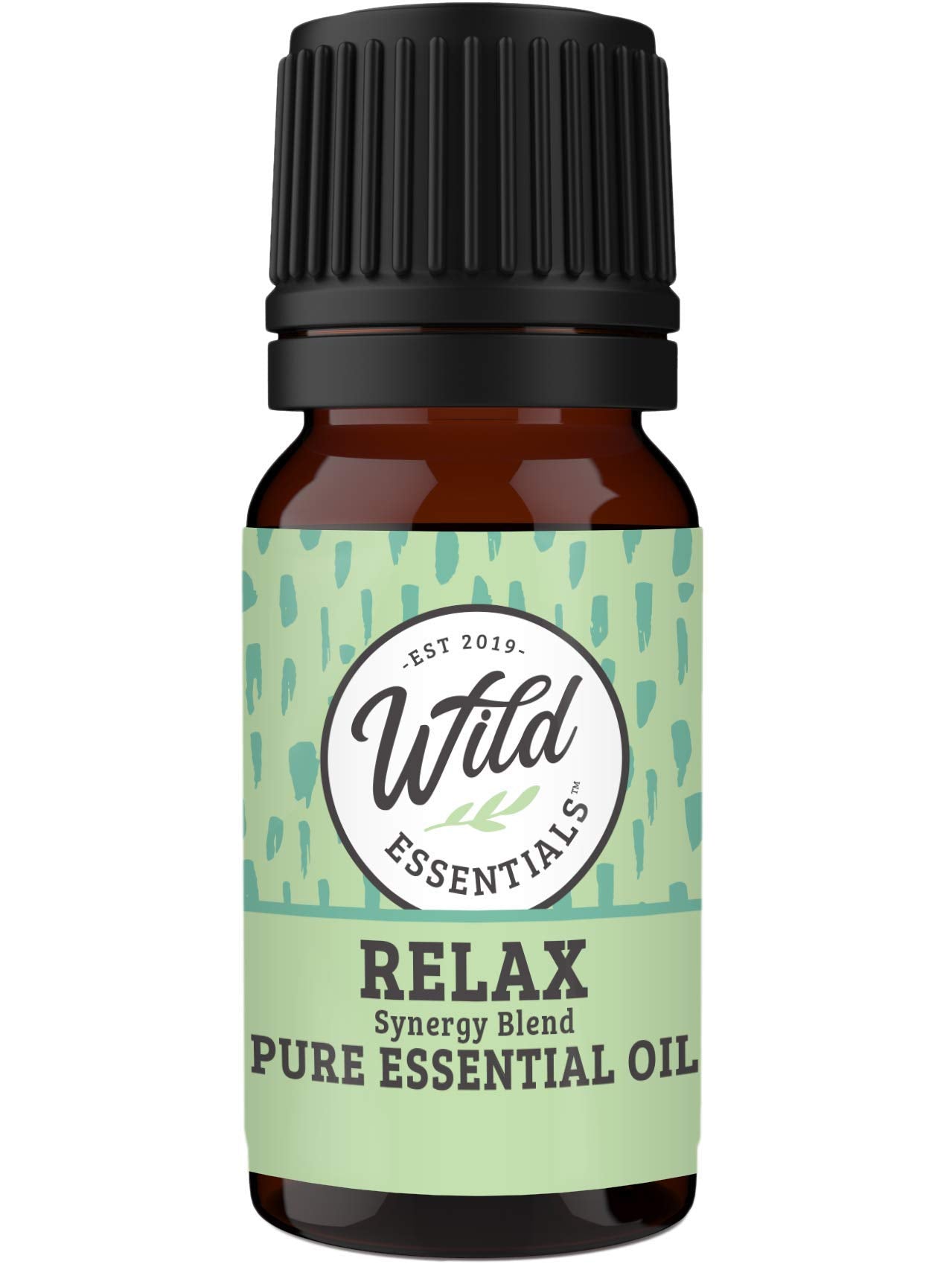 Wild Essentials Pewter Aum Essential Oil Diffuser Necklace Gift Set with Inner Calm & Relax Oils – Nickel Free Alloy Pendant with 12 Color Pads – USA Made Oils & Perfume Necklace – Family Company