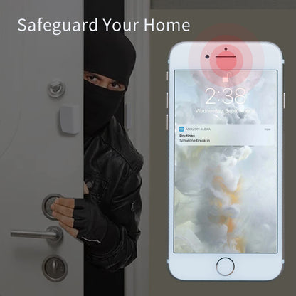 THIRDREALITY Zigbee Contact Sensor, Door and Window Monitor, Home Automation, Works with Home Assistant, SmartThings, Aeotec, Homey, Hubitat or Echo Devices with Build-in Zigbee Hub,hub Required