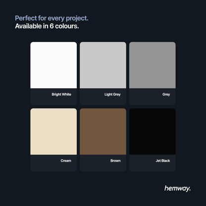 Hemway - Premium Ready-Mixed Grout & Fix Adhesive 4.5 Kg / 2.5 L - Grey | Fast-Drying & Water-Resistant Floor, Wall & Tile Grouting
