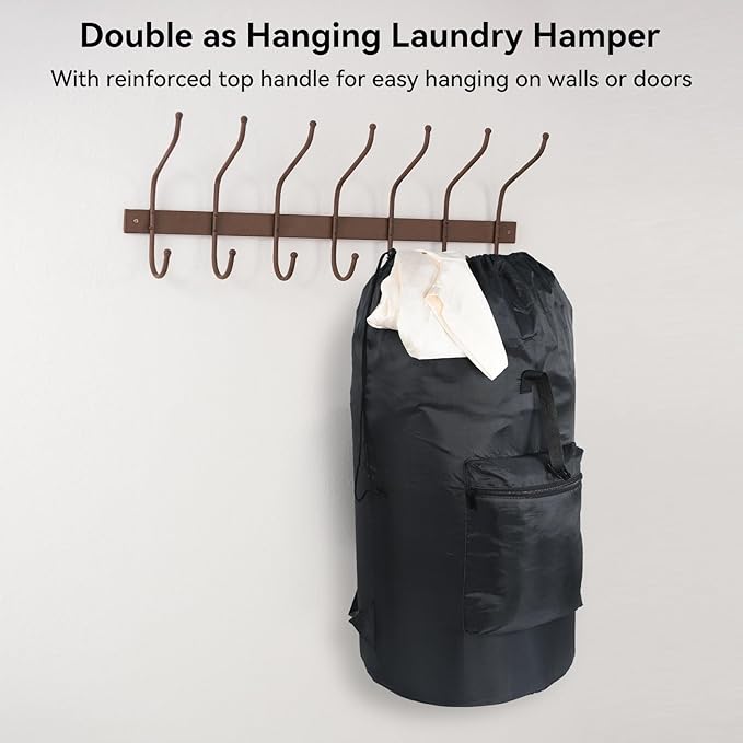 OTraki Large Laundry Backpack 100L Heavy Duty Travel Laundry Bags Hamper Bag