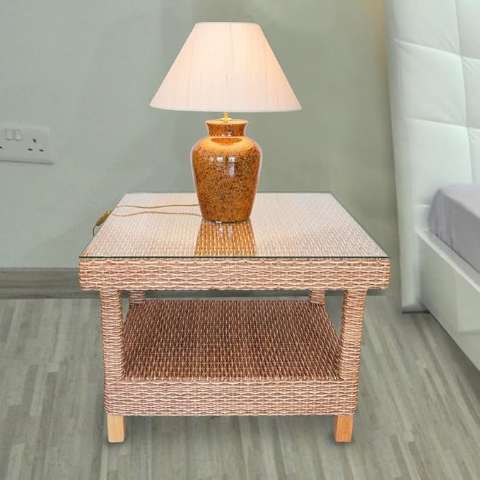Dulles Glass 12 inch Square Glass Table Top
