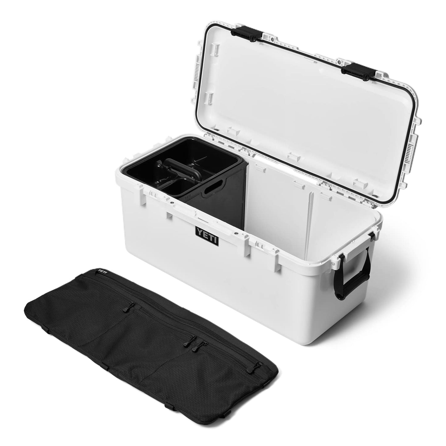 YETI LoadOut GoBox Collection, Divided Waterproof Cargo Cases, Gobox 60 - White, Classic