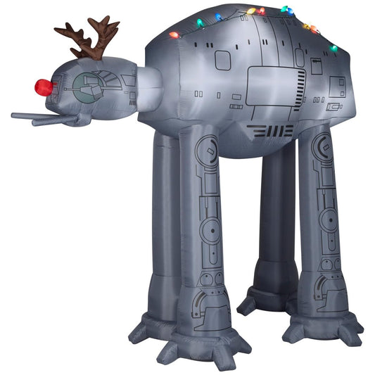 Gemmy 8.5Ft. Tall Christmas Inflatable Airblown Star Wars at-at Indoor/Outdoor Holiday Decoration