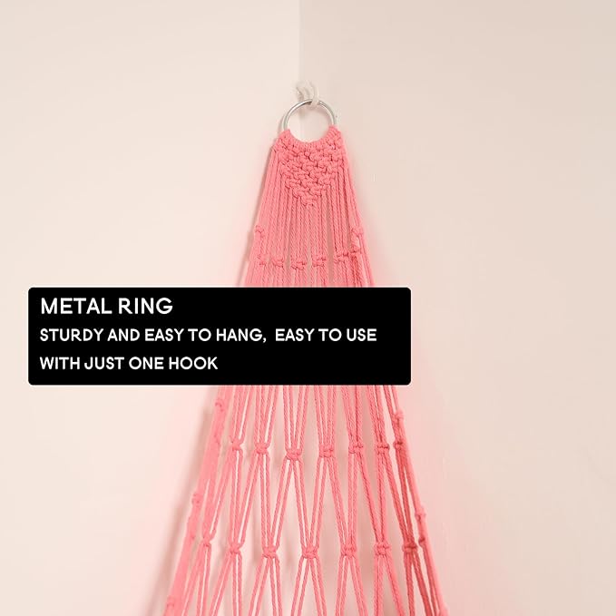 Novel Stuffed Animal Hammock Corner Hanging Net