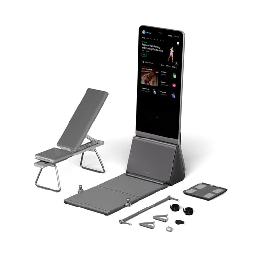 AEKE Smart Home Gym System- Fitness Mirror K1: AI-Powered All-in-One Fitness Machine for Full-Body Strength Training and Personalized Workouts