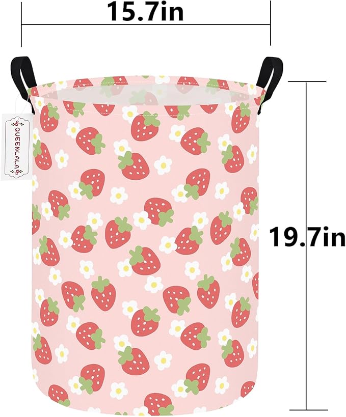 QUEENLALA Large Storage Basket, Laundry Hamper/Bathroom/Home Decor/Collapsible