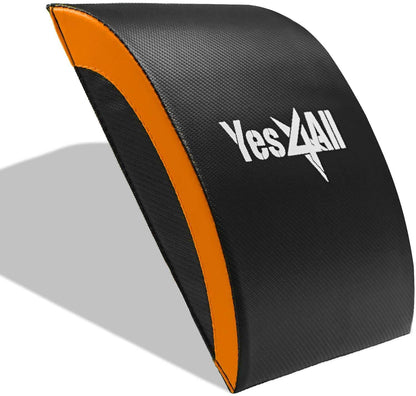 Yes4All Ab Exercise Mat Tailbone & No Tailbone, Foldable Abdominal Sit Up Support Pad, Abs Workout Equipment for Core Training and Lower Back