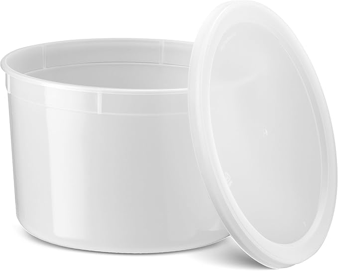 JoyServe 64 oz Plastic Containers