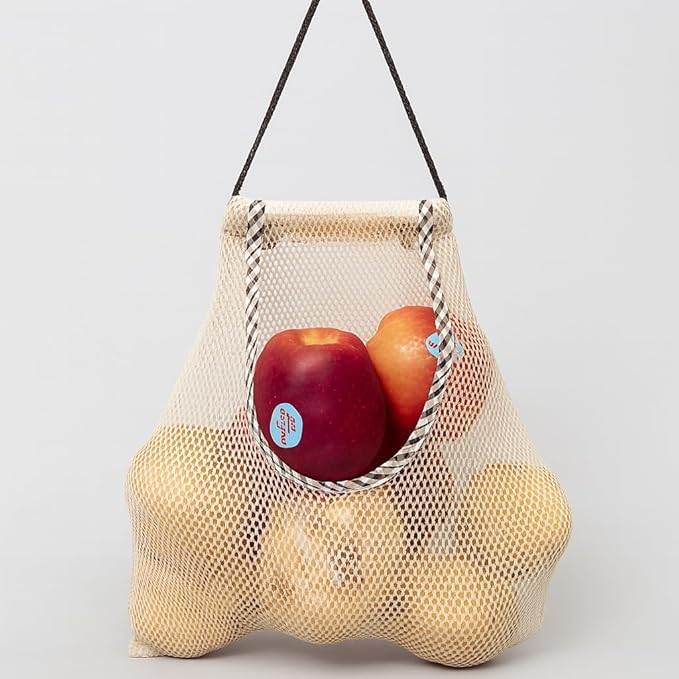 Durable Reusable Hanging Storage Mesh Bags