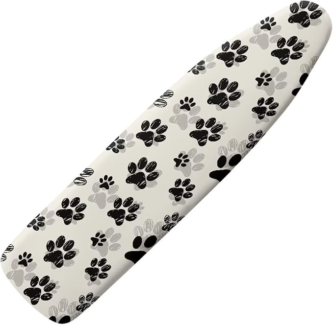 Pet Paw Ironing Board Cover and Pad Standard Size Padding Decorative Cover