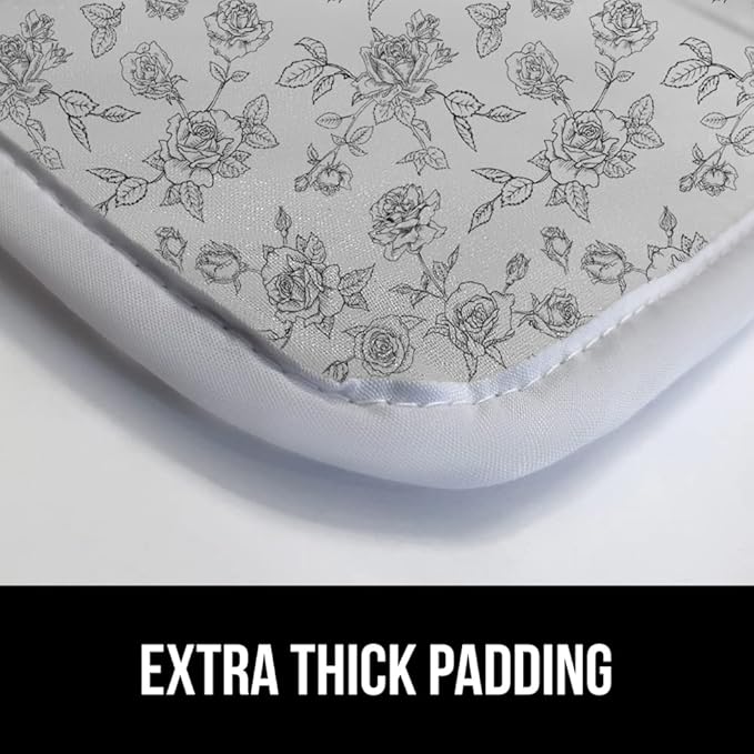 GORILLA GRIP Ironing Mat, Portable Iron Pad, Magnetic Cover