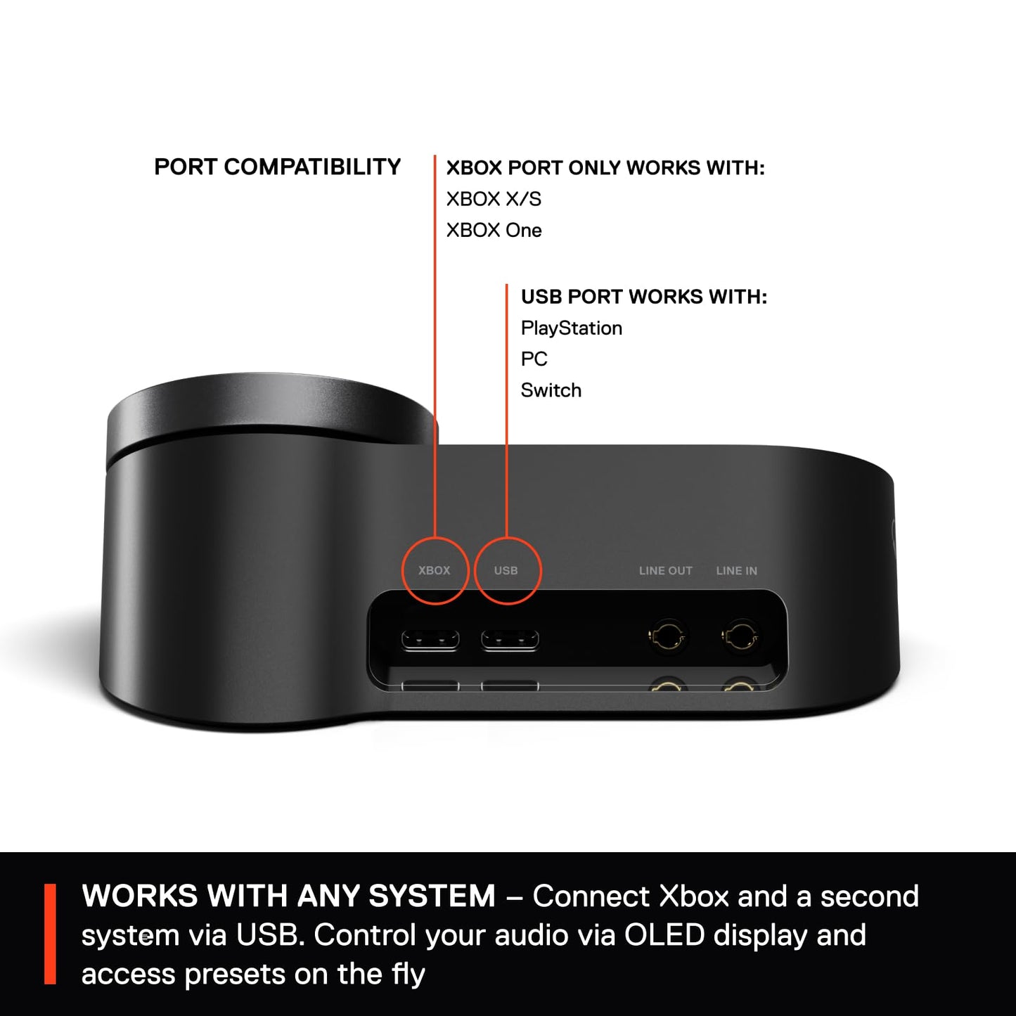 SteelSeries Arctis Nova Pro Wired Gaming Headset for Xbox X|S, Xbox One, PC, PS4|5 and Nintendo Switch