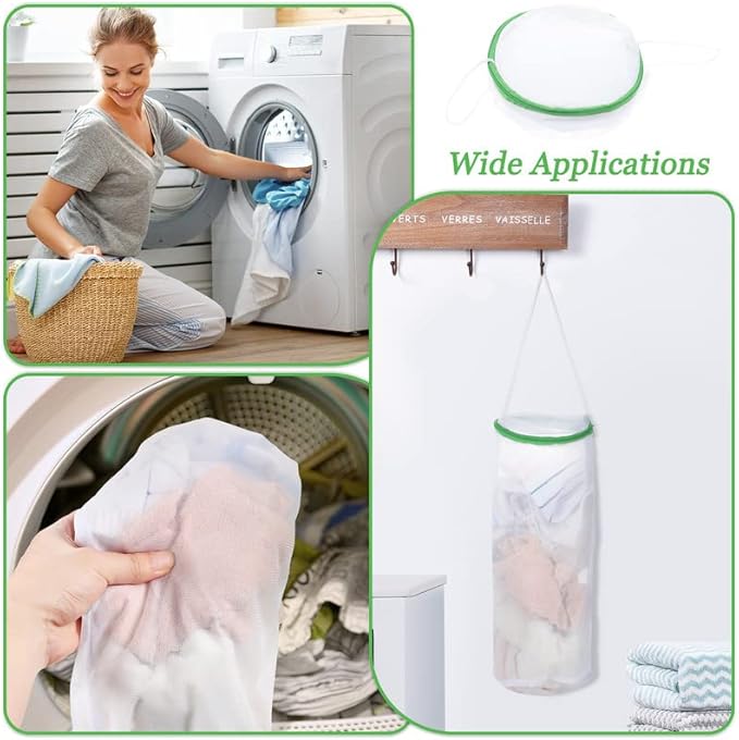 Socks Mesh Wash Bag Hanging Mesh Laundry Bag