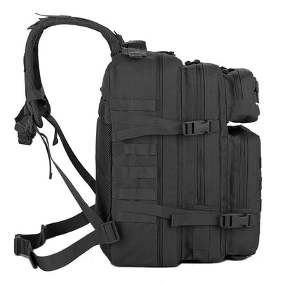 QT&QY 45L Military Tactical Backpacks Molle Army Assault Pack 3 Day Bug Out Bag Hiking Treeking Camouflage Hunting Rucksack
