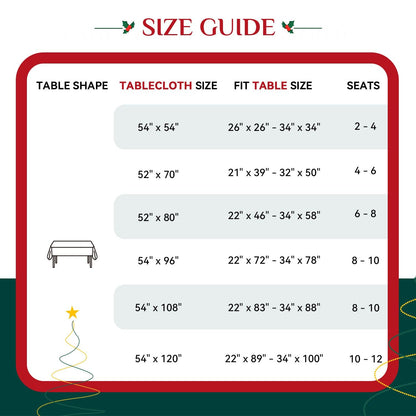 Softalker Christmas Checkered Tablecloth Rectangle - Red Buffalo Plaid Linen Cotton Gingham Xmas Table Cloths, Winter Farmhouse Table Decorations for Dining/Parties/Holiday, 60 x 84 Inch