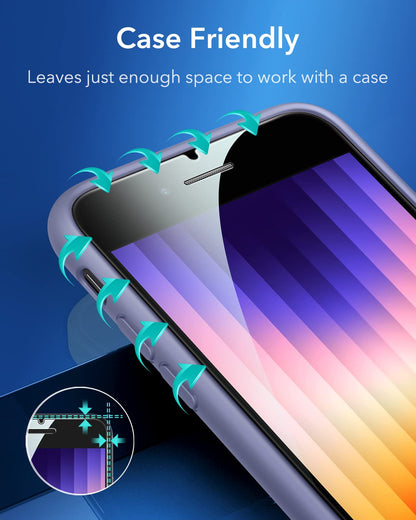 ESR 3 Pack for iPhone 16 Pro Max Screen Protector, [9H Hardness] [Military Grade Shatterproof] Tempered Glass Film with Flawless Fit Tray, HD Clear, Scratch Resistant