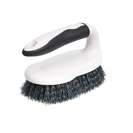 Amazon Basics All Purpose Rectangular Scrub Brush, Hard Bristle, Stiff Bristles
