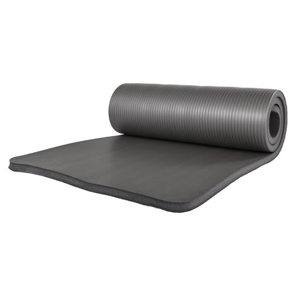 BalanceFrom 7-Piece Yoga Set with 71x24x1 Inches Extra Thick Mat and Carrying Sling – Includes 2 Blocks, Stretch Strap, 2 Towels, and Knee Pad for Home, Studio, and Gym Workouts