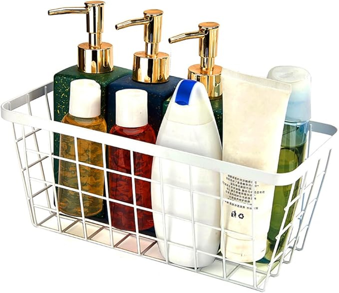 LeleCAT White Hanging Kitchen Baskets
