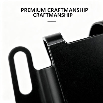 FJYXCHENXM 2 Pairs Stainless Steel Kydex K Sheath Clip, Universal Knife Scabbard Waist Clip – Ideal for Securing Knife Sheaths on Belts During Outdoor Camping, Hiking & Daily Carry