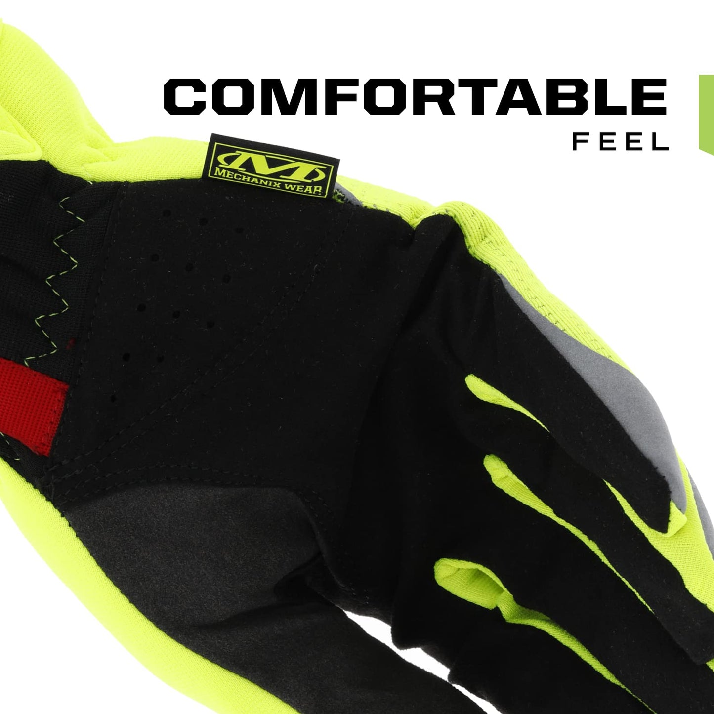 Mechanix Wear - Hi-Viz FastFit Gloves (Large, Fluorescent Yellow) SFF-91-010