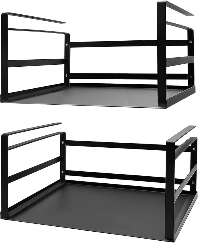 Nxconsu 2Pack Under Shelf Storage Basket Organizer Hanging Holder
