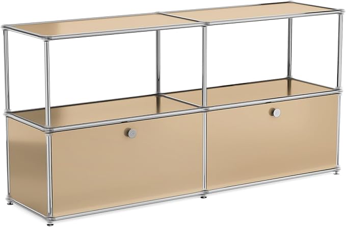 Modern Storage Cabinet Sideboard Versatile Free-Standing Organizer Cabinets