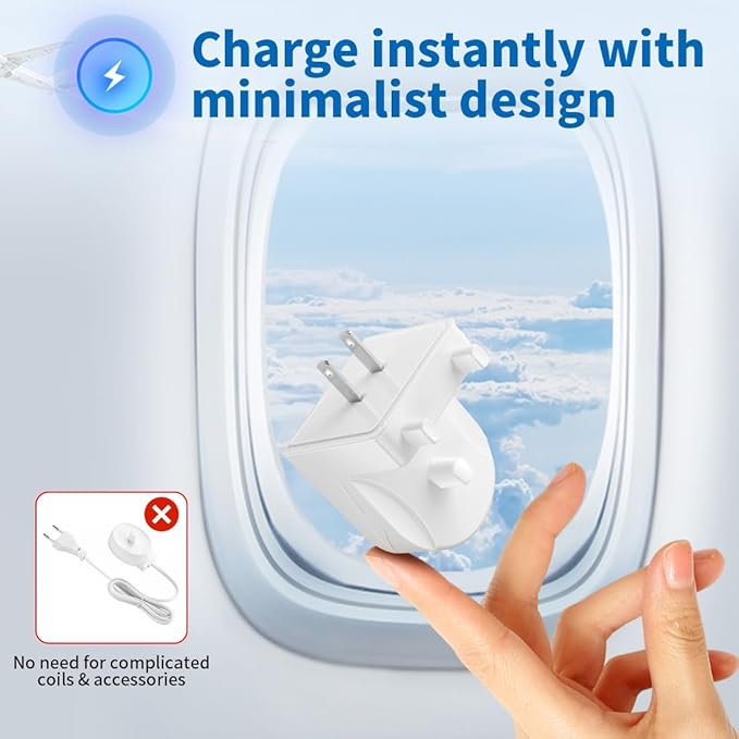 Wall Charger for Oral-B Braun Electric Toothbrush, Toothbrush Outlet Charger