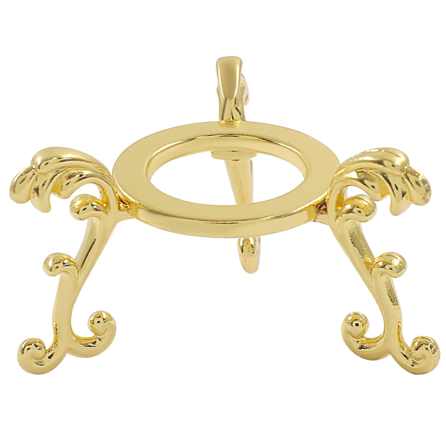 Marvexi 10Pcs Gold Sphere Display Stand - Crystal Ball Holder for 40mm-80mm Glass & Natural Stone Rocks