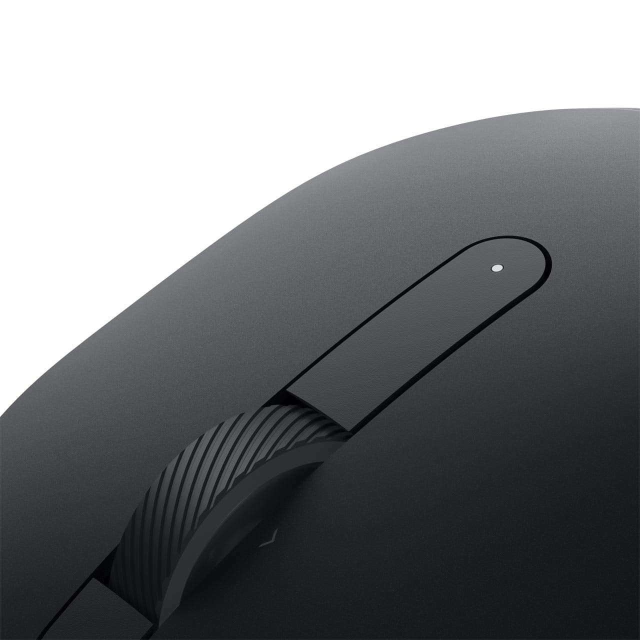 Dell Mobile Wireless Mouse - MS3320W, Wireless - 2.4 GHz, Bluetooth 5.0, Optical LED, Mechanical Scroll, 1600 DPI, 3-Buttons - Black