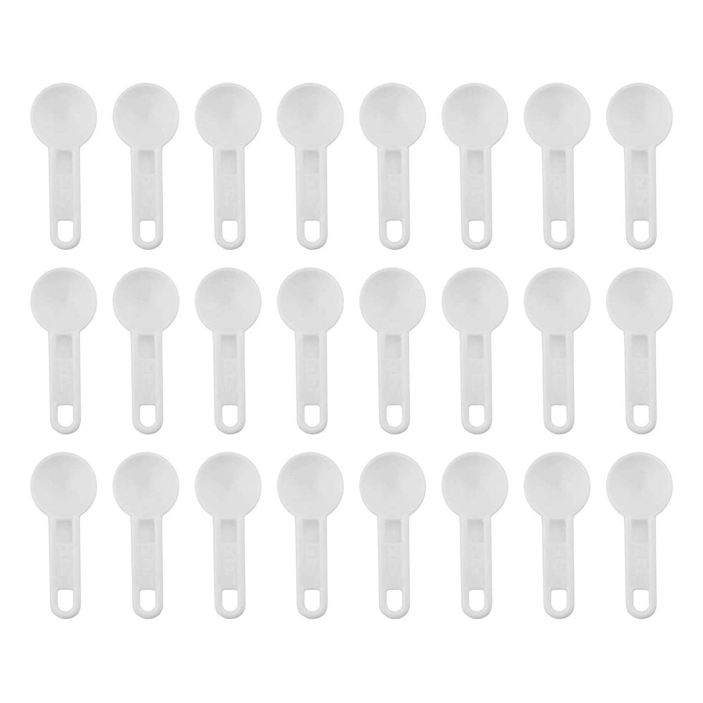 Cornucopia Brands Bulk Pack of Teaspoon Measuring Spoons (24-Pack); 5 ml / 5 cc Scoops Which Fit Inside a Spice Bottle