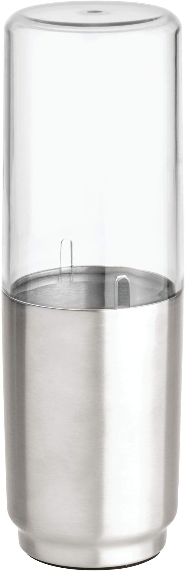 iDesign Austin Metal Covered Holder Stand, Holds Regular and Electric