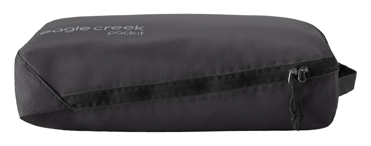 Eagle Creek Pack-It Isolate Extended Stay Set - Includes Shoe Sack, M Clean/Dirty Cube, 2x M Isolate Cube & 2x L - Travel Essentials - Black