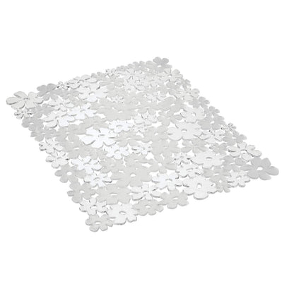 InterDesign 60960 Blumz Kitchen Sink Protector Mat - Large, Clear