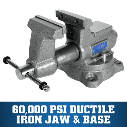 Wilton Mechanics Pro Bench Vise, 4-1/2" Jaw Width, 4" Jaw Opening, 3-1/2" Throat (Model 845M)