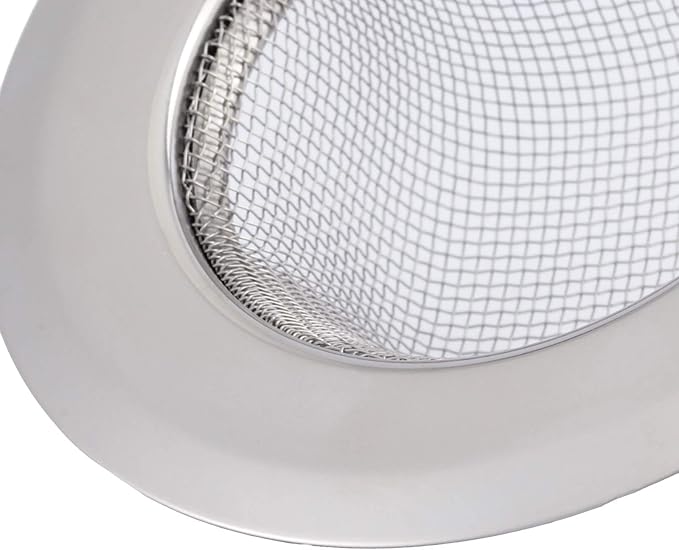 Mtsooning 2PCS Kitchen Sink Strainer, 3.5" Diameter Stainless Steel Drain Cover
