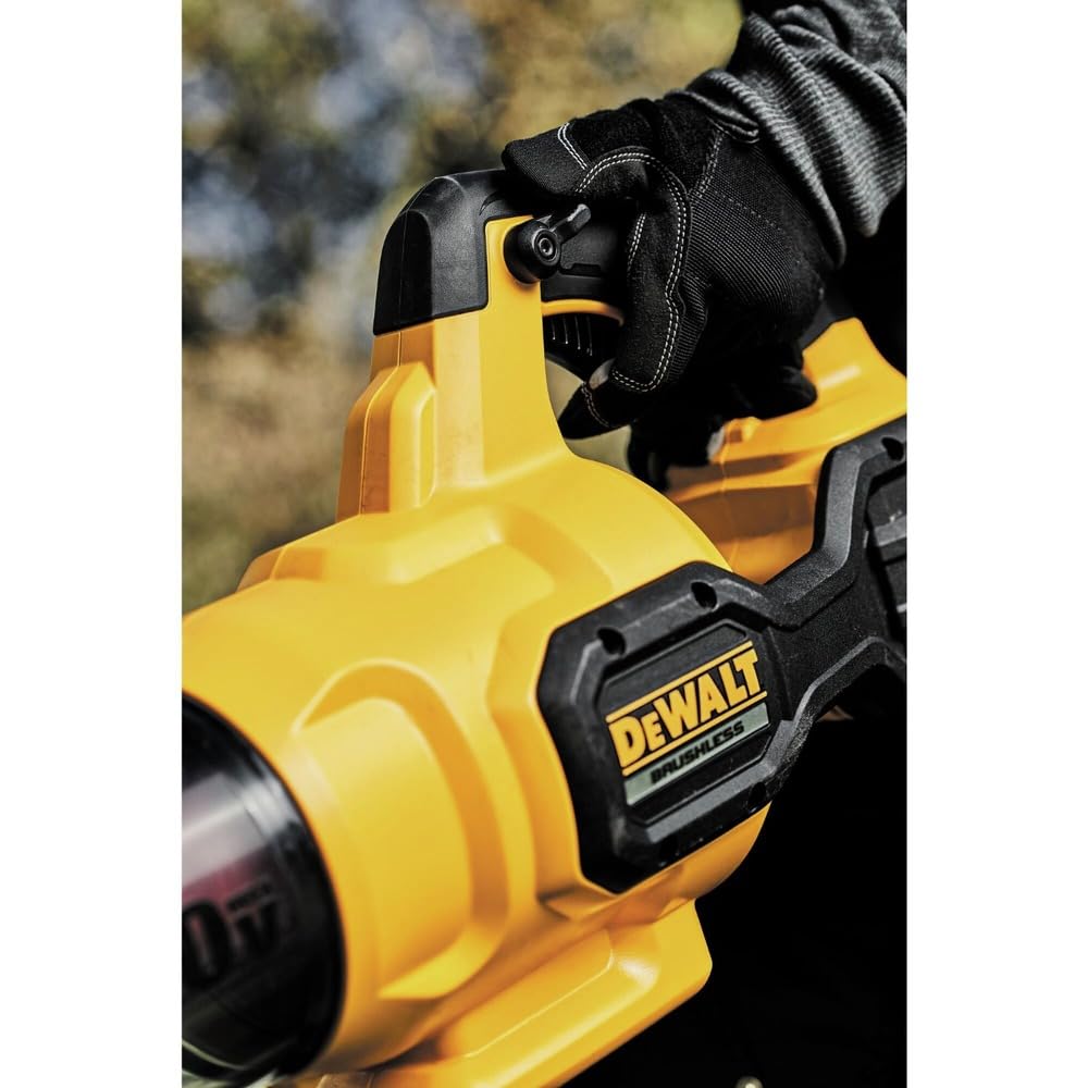 DEWALT 60V MAX* FLEXVOLT Leaf Blower, Cordless, Handheld, 125-MPH, 600-CFM, Tool Only (DCBL772B)