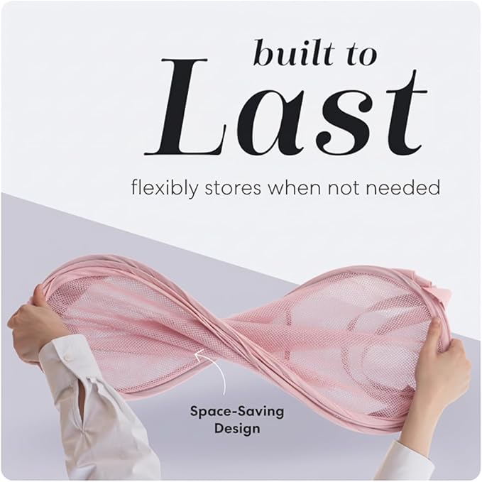 Handy Laundry Collapsible Mesh Pop Up Hamper