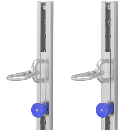 Resistance Bands Wall Anchor Exercise Equipment Platform Base 2 PCS (Length 40"), Adjustable Wall-Mounted Anchor Multi-Purpose Fitness System for Complete Full Body Strength Training